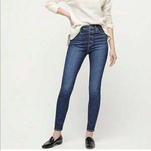 JCrew 10” Toothpick Jeans 28